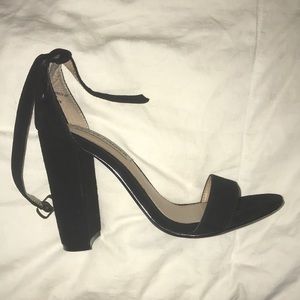 Steve Madden 4” Black Block Heels
